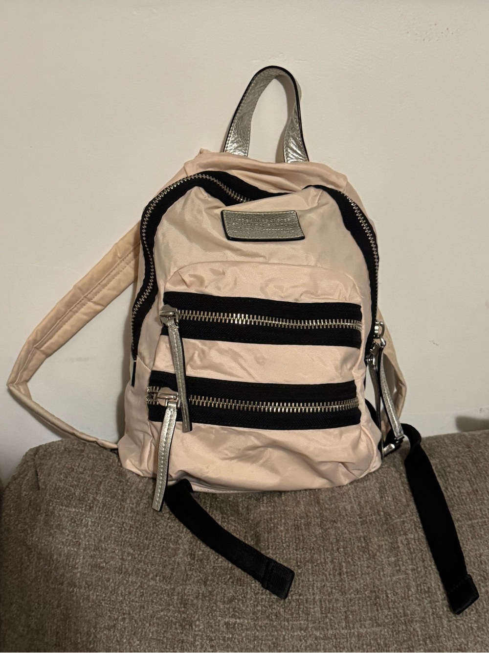Marc Jacobs Domo Arigato Mini Nylon Backpack BLUSH PINK